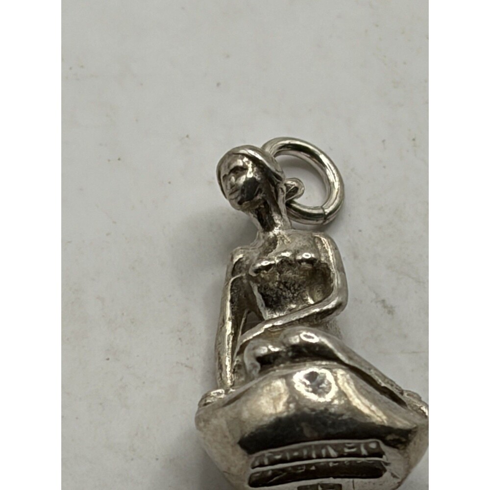 DENMARK DESIGNER- BH- BERNHARD HERTZ- STERLING silver "THE LITTLE MERMAID charm